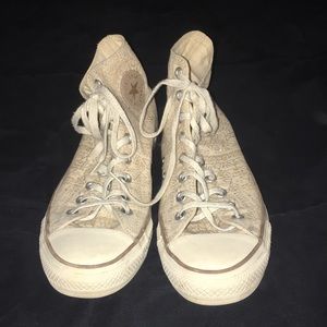 Glitter High Top Converse